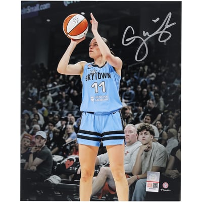 Gabriela Jaquez Chicago Sky Autographed Fanatics Authentic 8" x 10" Shooting Spotlight Photograph 