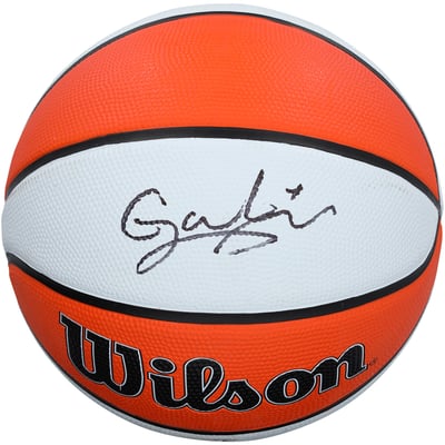 Gabriela Jaquez Chicago Sky Autographed Fanatics Authentic Wilson Outdoor Basketball 