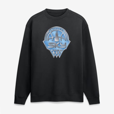 Chicago Sky  Forged Mascot Sweatshirt - Black