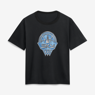 Chicago Sky Women's Forged Mascot T-Shirt - Black