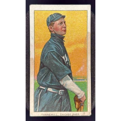 1909-11 T206 Sweet Caporal Lee Tannehill Chicago