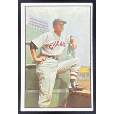 1953 Bowman Color #39 Paul Richards