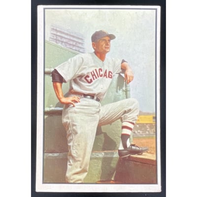 1953 Bowman Color #39 Paul Richards