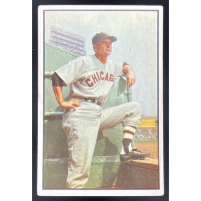1953 Bowman Color #39 Paul Richards