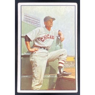 1953 Bowman Color #39 Paul Richards