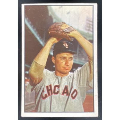 1953 Bowman Color #50 Lou Kretlow