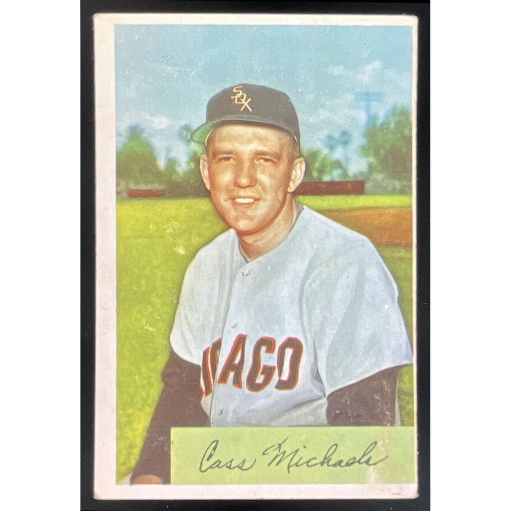 1954 Bowman #150 Cass Michaels