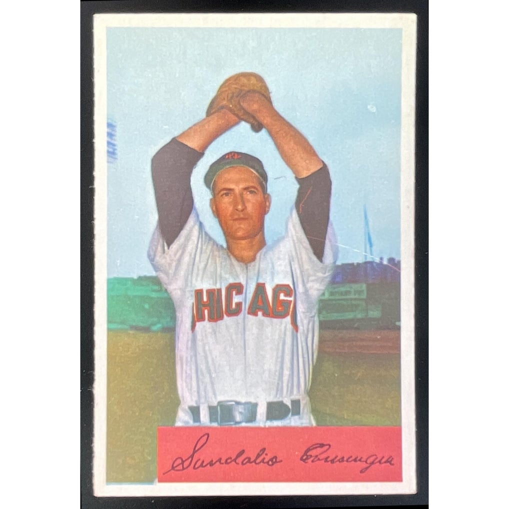 1954 Bowman #166 Sandalio Consuegra