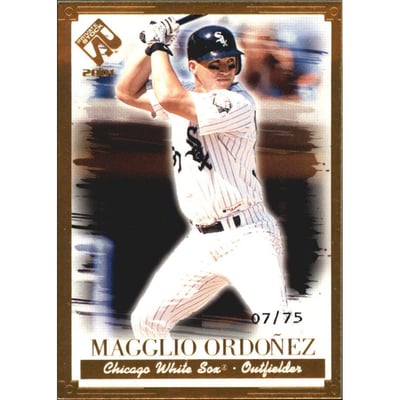 2001 Private Stock Gold Portraits #27 Magglio Ordonez