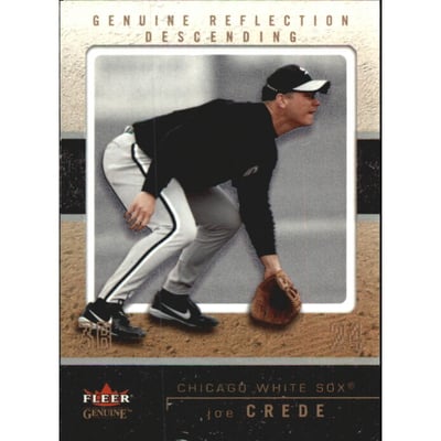2003 Fleer Genuine Reflection Descending #90 Joe Crede/41