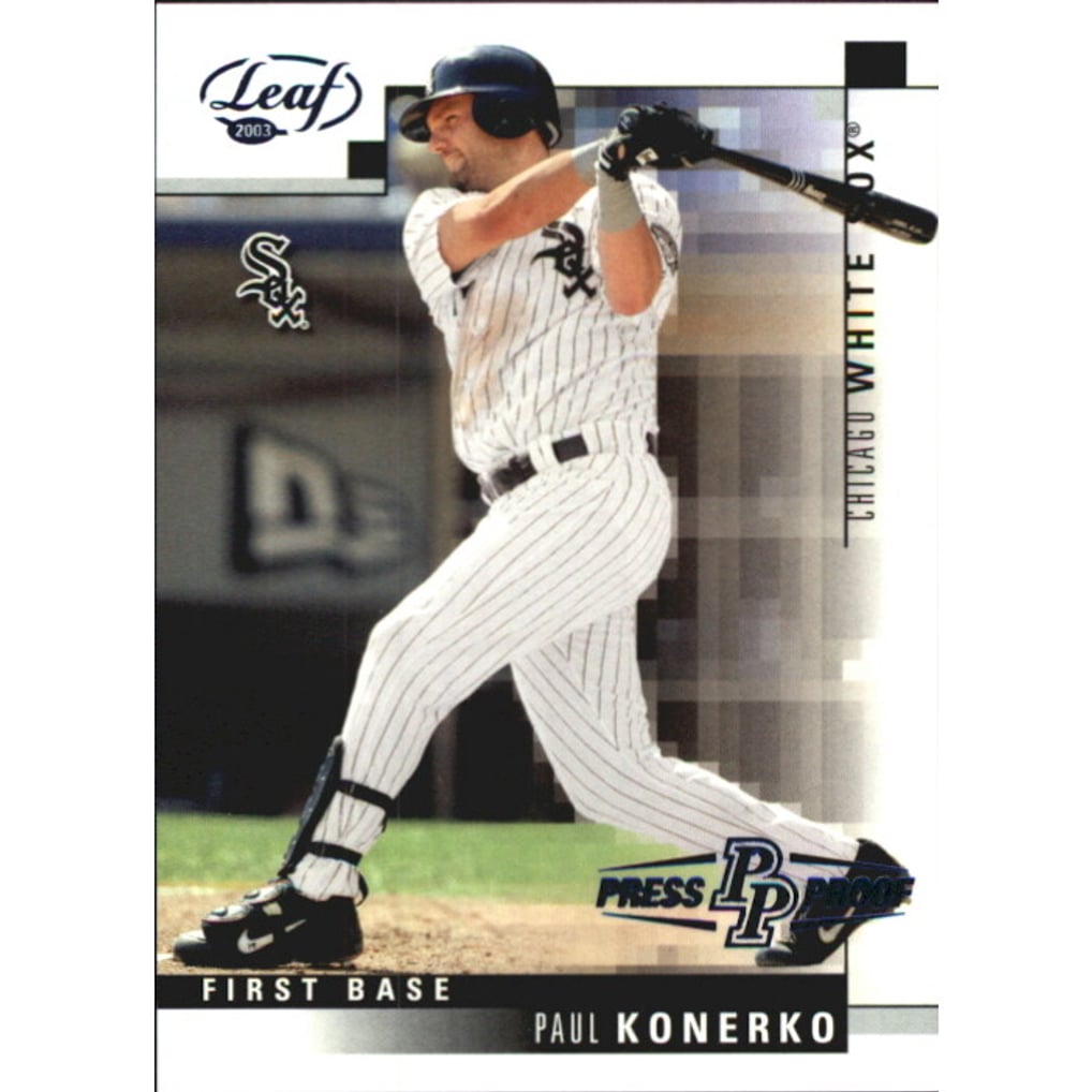 2003 Leaf Press Proofs Blue #33 Paul Konerko