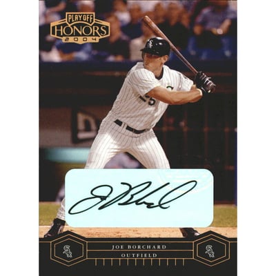 2004 Playoff Honors Signature Bronze #53 Joe Borchard/100