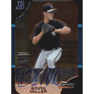 2005 Bowman Chrome #339 Brian Miller AU RC