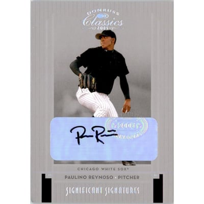 2005 Donruss Classics Significant Signatures Silver #204 Paulino Reynoso/100