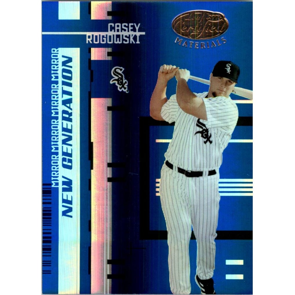 2005 Leaf Certified Materials Mirror Blue #204 Casey Rogowski NG