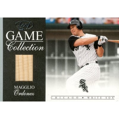 2005 Leaf Game Collection #9 Magglio Ordonez Bat