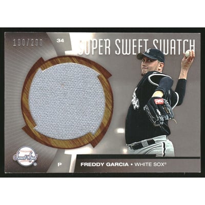 2006 Sweet Spot Super Sweet Swatch #SWFG Freddy Garcia Jsy/299