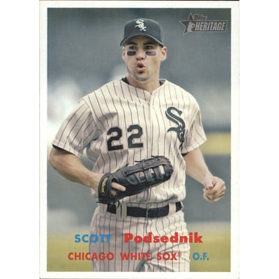 2006 Topps Heritage #337 Scott Podsednik SP