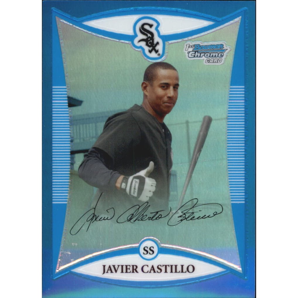 2008 Bowman Chrome Prospects Blue Refractors #BCP46 Javier Castillo