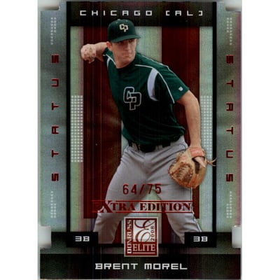 2008 Donruss Elite Extra Edition Status #13 Brent Morel