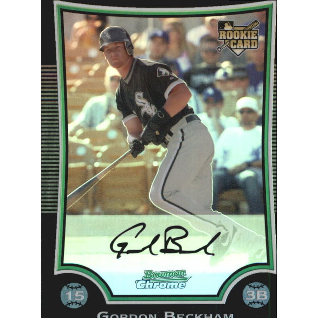 2009 Bowman Chrome Refractors #185 Gordon Beckham