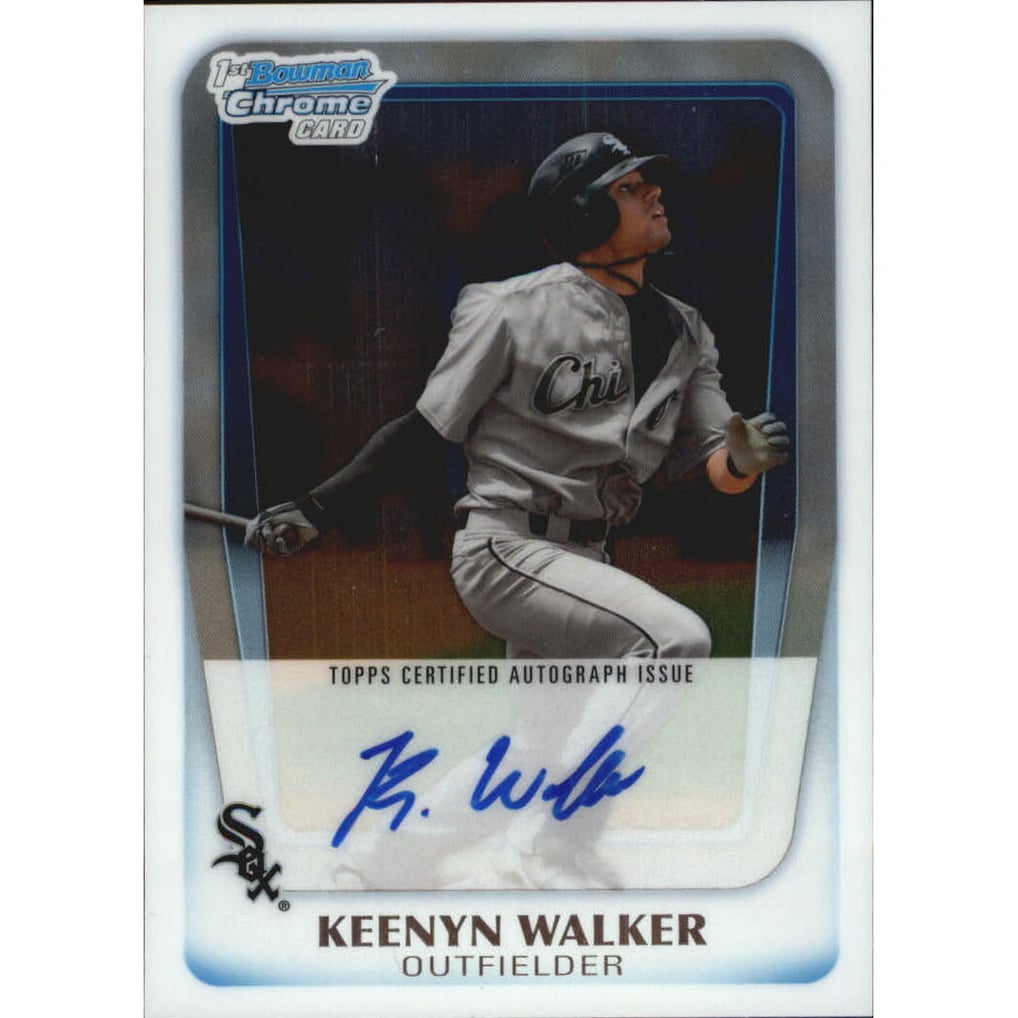 2011 Bowman Chrome Draft Prospect Autographs #KWA Keenyn Walker