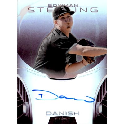 2013 Bowman Sterling Prospect Autographs Ruby Refractors #TDA Tyler Danish