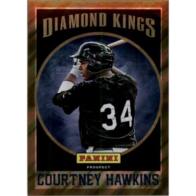 2013 Panini National Convention Kings Holo Lava Flow #3 Courtney Hawkins