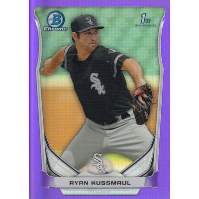 2014 Bowman Chrome Prospects Series 2 Purple Refractors #BCP67 Ryan Kussmaul