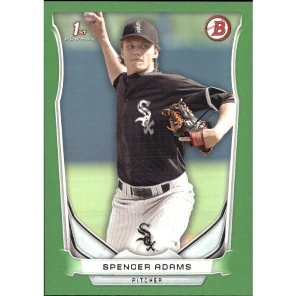 2014 Bowman Draft Green #DP42 Spencer Adams