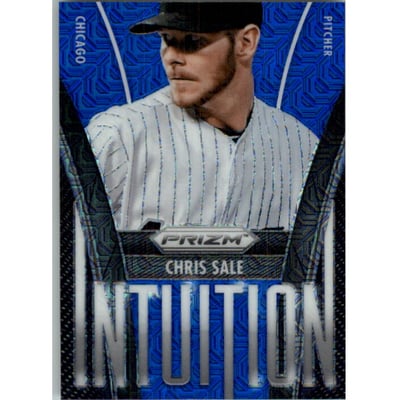 2014 Panini Prizm Intuition Prizms Blue Mojo #5 Chris Sale