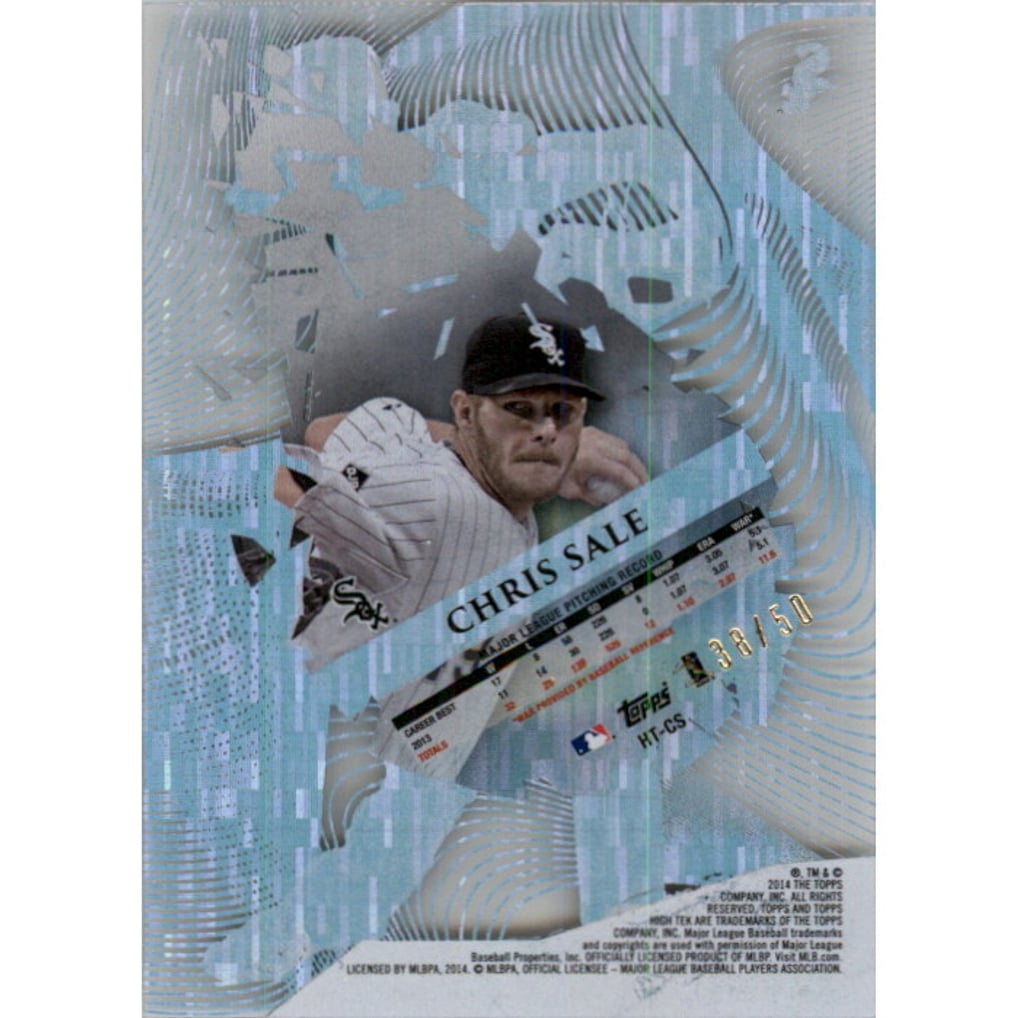 2014 Topps High Tek Wave Disco Diffractor 50 #HTCS Chris Sale