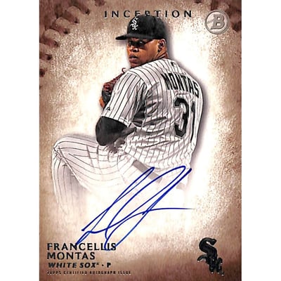 2015 Bowman Inception Prospect Autographs #PAFM Francellis Montas