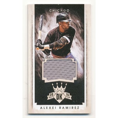 2015 Diamond Kings DK Minis Materials #8 Alexei Ramirez/99