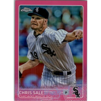 2015 Topps Chrome Pink Refractors #57 Chris Sale