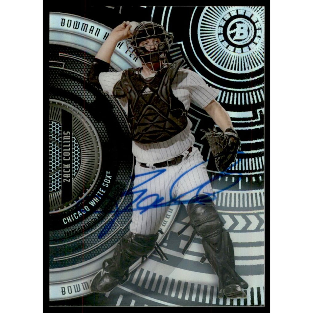 2017 Bowman High Tek Autographs #BHTZC Zack Collins