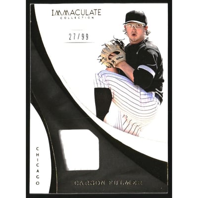 2017 Immaculate Collection Immaculate Swatches #48 Carson Fulmer/99
