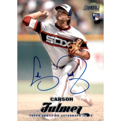 2017 Stadium Club Autographs #SCACF Carson Fulmer