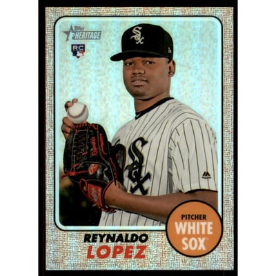 2017 Topps Heritage Chrome Refractors #THC529 Reynaldo Lopez