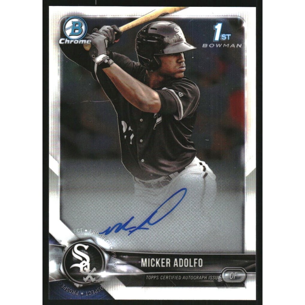 2018 Bowman Chrome Prospect Autographs #CPAMA Micker Adolfo