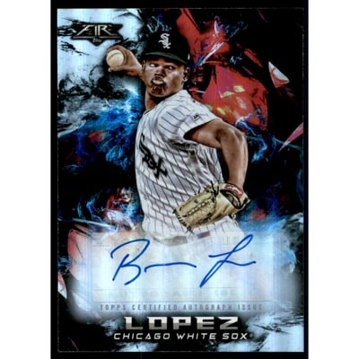 2018 Topps Fire Autographs #FARL Reynaldo Lopez