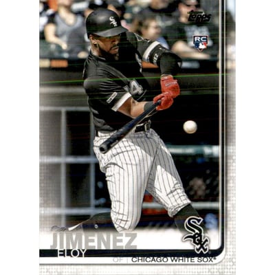 2019 Topps Base Set Photo Variations #670 Eloy Jimenez/Black jersey RETAIL FACTORY