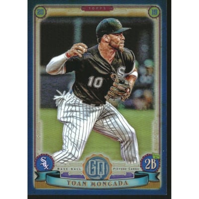 2019 Topps Gypsy Queen Chrome Box Toppers Indigo Refractors #196 Yoan Moncada