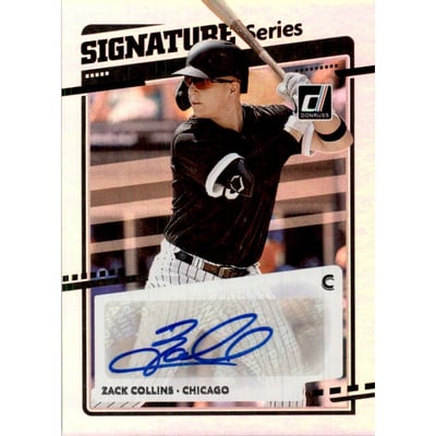 2020 Donruss Signature Series #13 Zack Collins