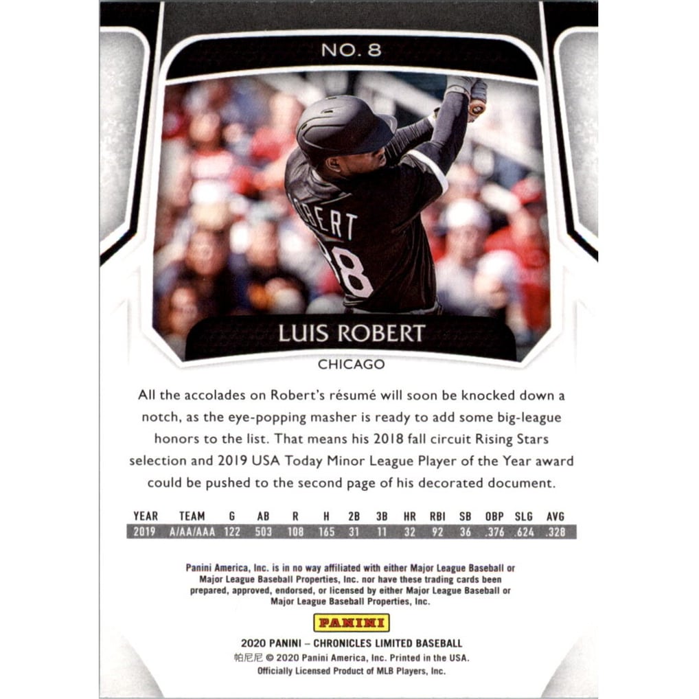 2020 Limited #8 Luis Robert RC