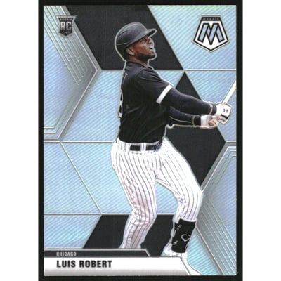 2020 Panini Mosaic Silver #66 Luis Robert
