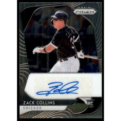 2020 Panini Prizm Rookie Autographs #44 Zack Collins