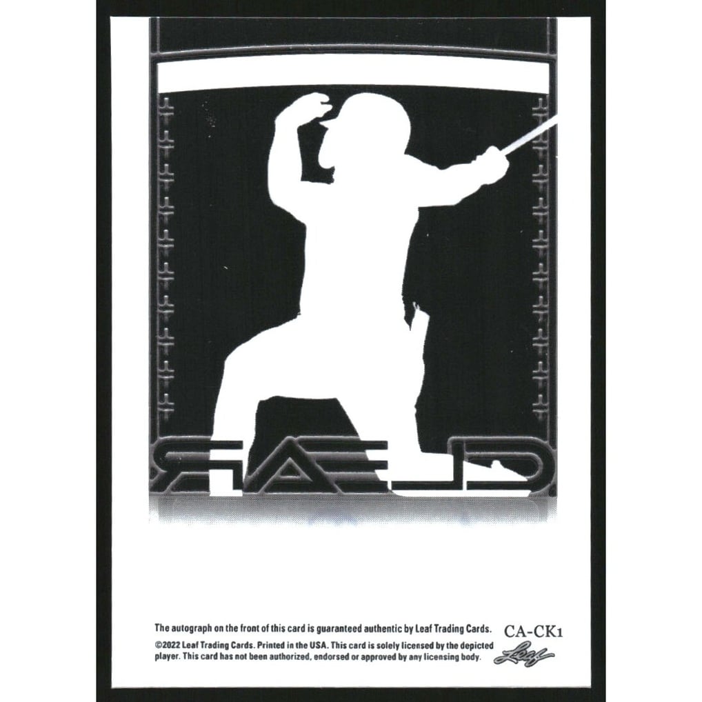 2022 Leaf Trinity Clear Autographs Gold Foil #CAJR1 Jose Rodriguez