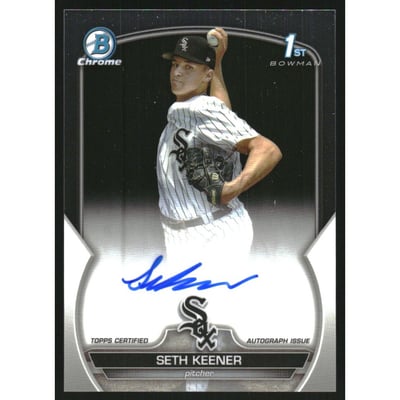 2023 Bowman Chrome Draft Autographs #CDASK Seth Keener