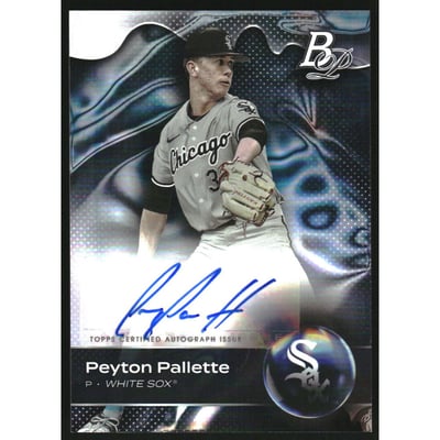 2023 Bowman Platinum Top Prospects Autographs #TOP52 Peyton Pallette